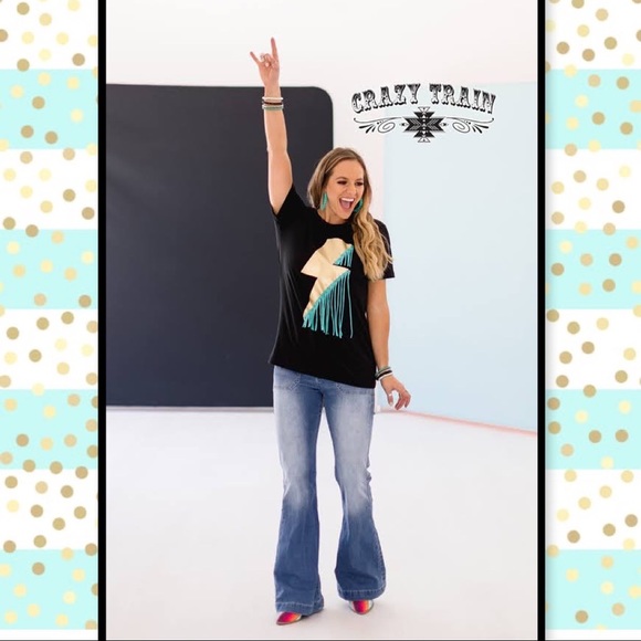 Crazy Train Struck’em Short Sleeve Graphic Tee - Picture 2 of 4